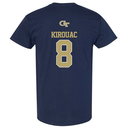 Georgia Tech - NCAA Men's Basketball : Cole Kirouac - Classic Shersey T-Shirt-1
