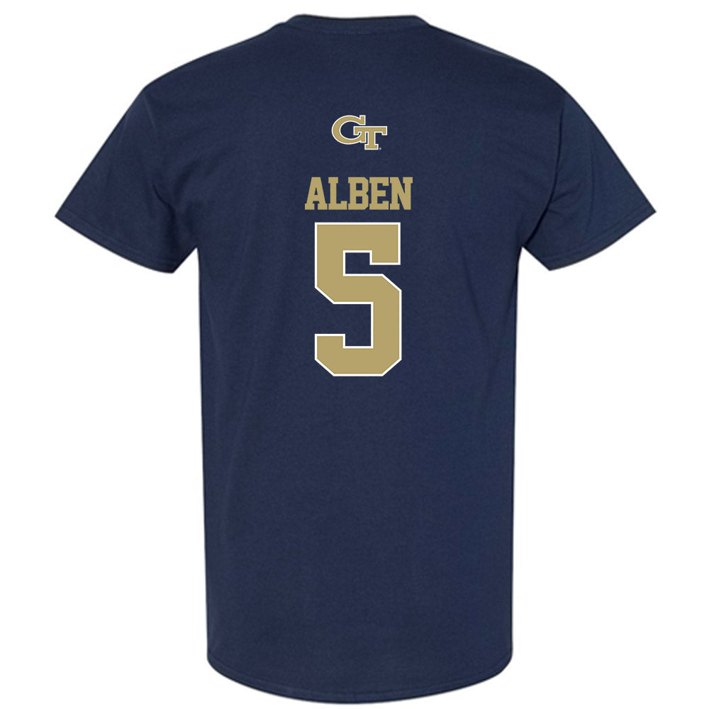 Georgia Tech - NCAA Women's Basketball : Catherine Alben - Classic Shersey T-Shirt-1
