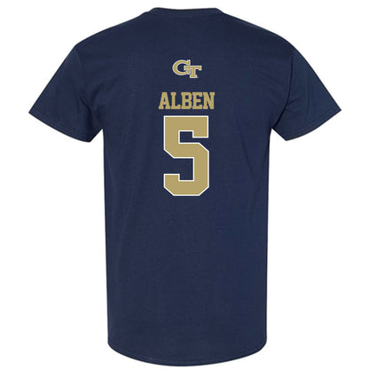 Georgia Tech - NCAA Women's Basketball : Catherine Alben - Classic Shersey T-Shirt-1