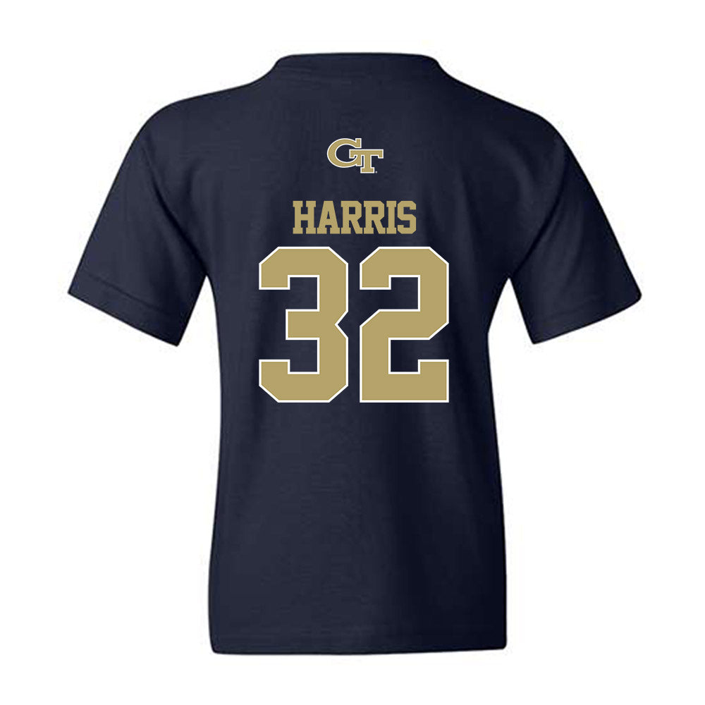 Georgia Tech - NCAA Softball : Tymber Harris - Classic Shersey Youth T-Shirt-1