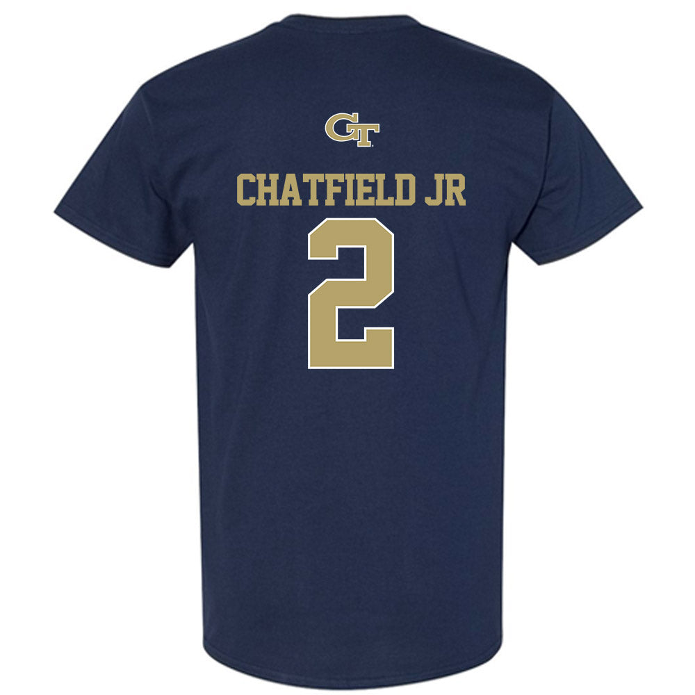 Georgia Tech - NCAA Men's Basketball : Eric Chatfield Jr - Classic Shersey T-Shirt-1