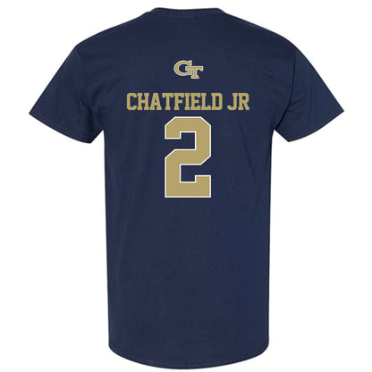 Georgia Tech - NCAA Men's Basketball : Eric Chatfield Jr - Classic Shersey T-Shirt-1