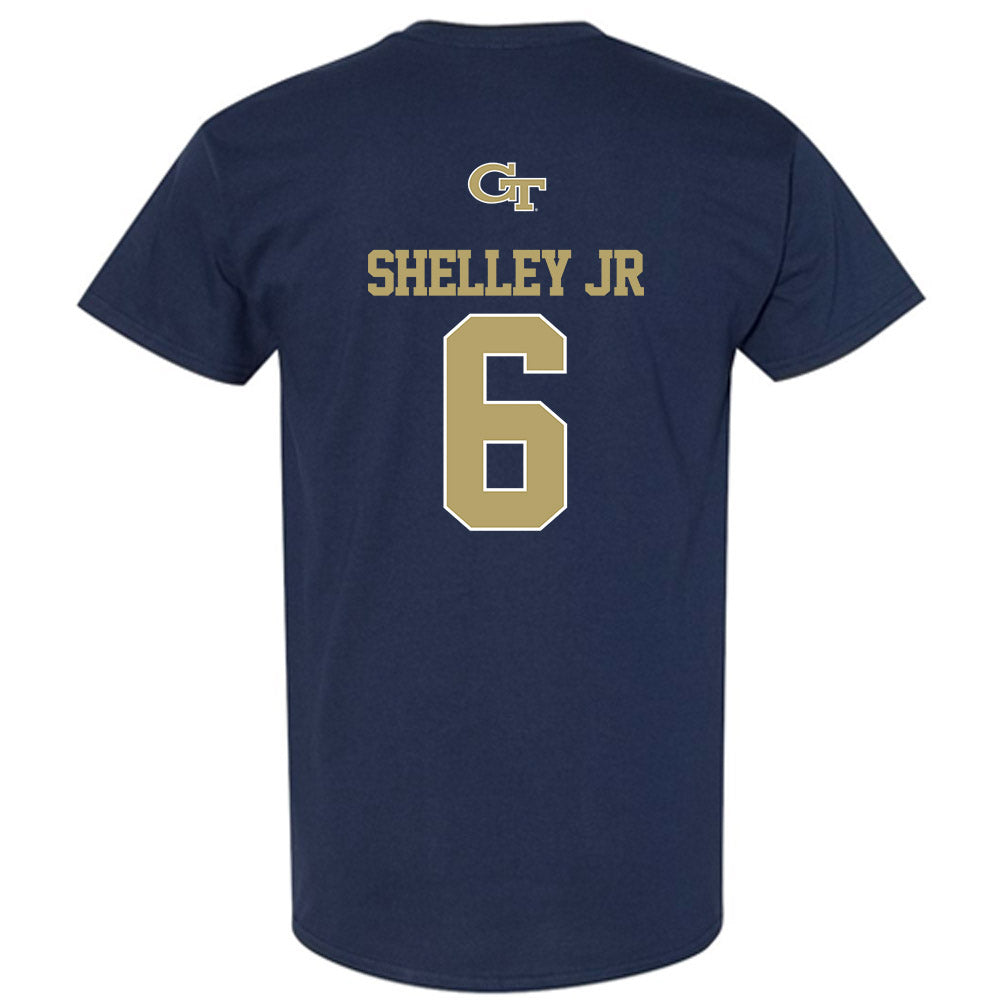 Georgia Tech - NCAA Football : Rodney Shelley Jr - Classic Shersey T-Shirt