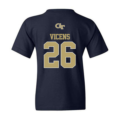 Georgia Tech - NCAA Baseball : Jamie Vicens - Classic Shersey Youth T-Shirt-1