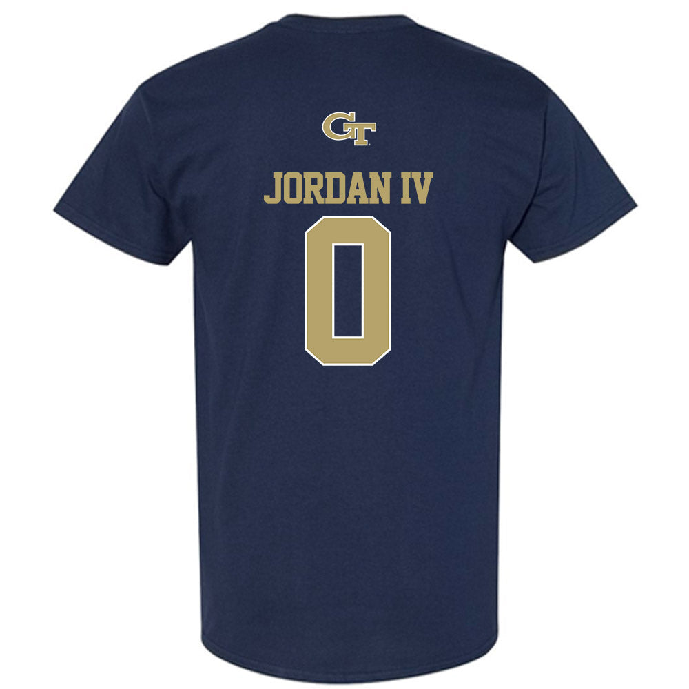 Georgia Tech - NCAA Football : Melvin Jordan IV - Classic Shersey T-Shirt-1