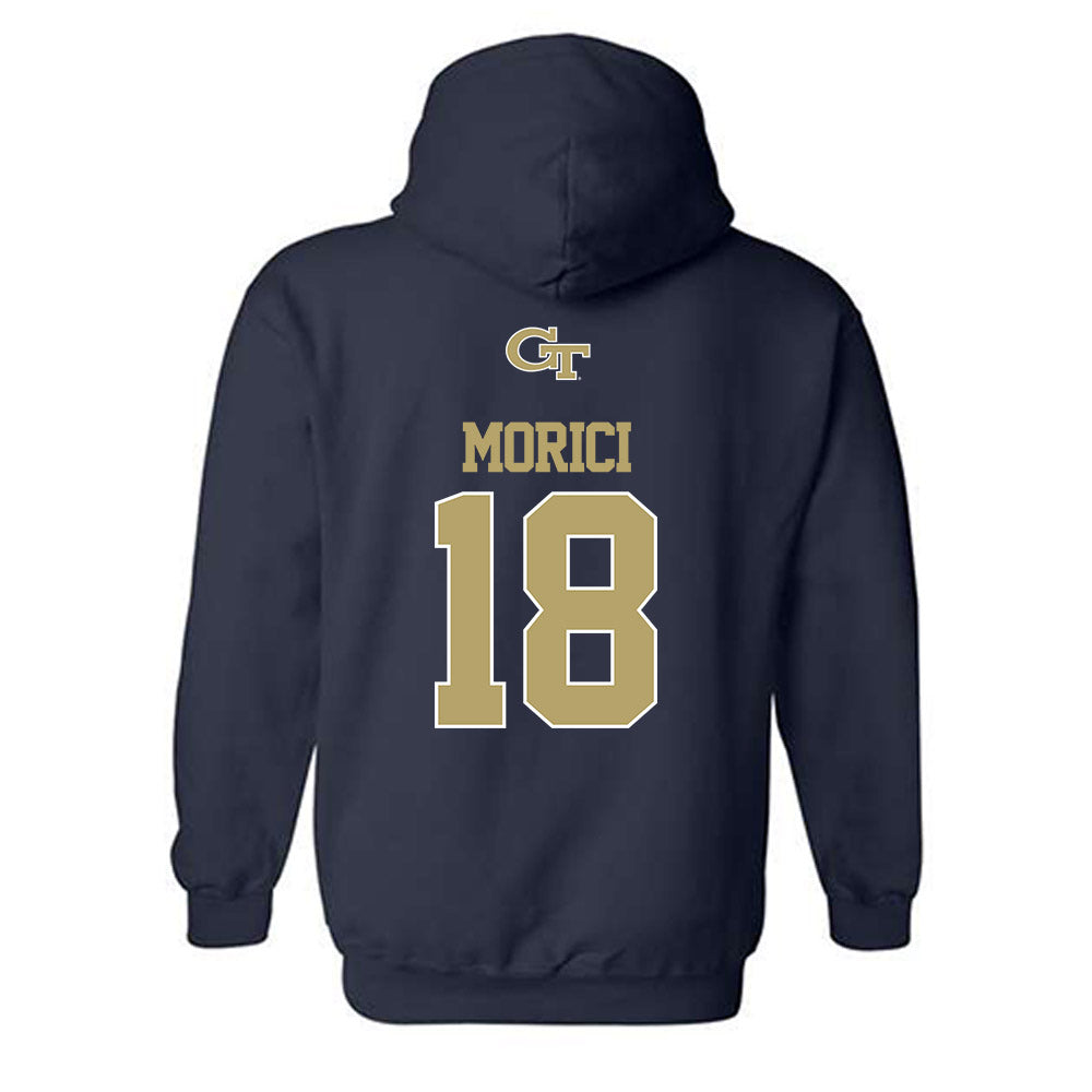 Georgia Tech - NCAA Softball : Julia Morici - Classic Shersey Hooded Sweatshirt-1