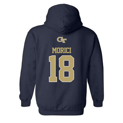 Georgia Tech - NCAA Softball : Julia Morici - Classic Shersey Hooded Sweatshirt-1