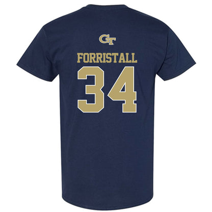 Georgia Tech - NCAA Football : Myles Forristall - Classic Shersey T-Shirt-1