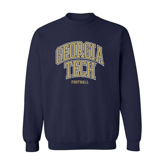 Georgia Tech - NCAA Football : Anthony Carrie - Classic Shersey Crewneck Sweatshirt