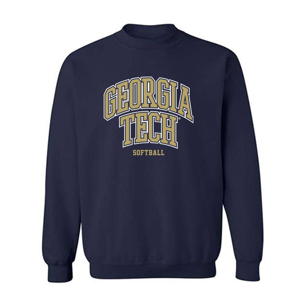 Georgia Tech - NCAA Softball : Reese Hunter - Classic Shersey Crewneck Sweatshirt-0