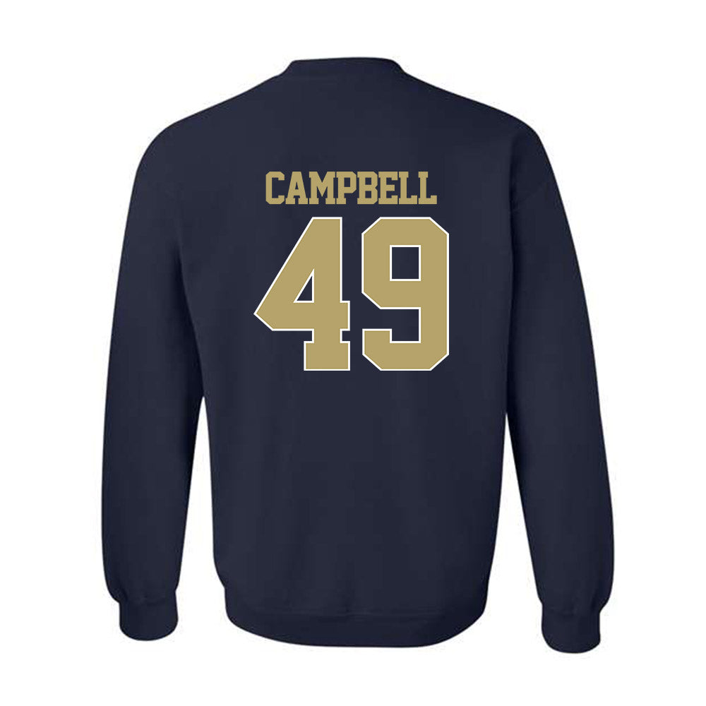 Georgia Tech - NCAA Baseball : Kayden Campbell - Classic Shersey Crewneck Sweatshirt-1