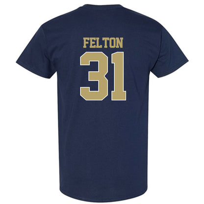 Georgia Tech - NCAA Football : Fenix Felton - Classic Shersey T-Shirt-1