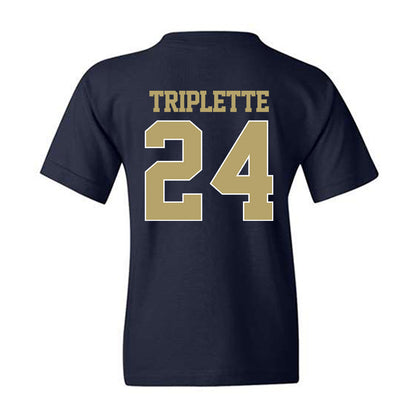 Georgia Tech - NCAA Football : Ronald Triplette - Classic Shersey Youth T-Shirt-1