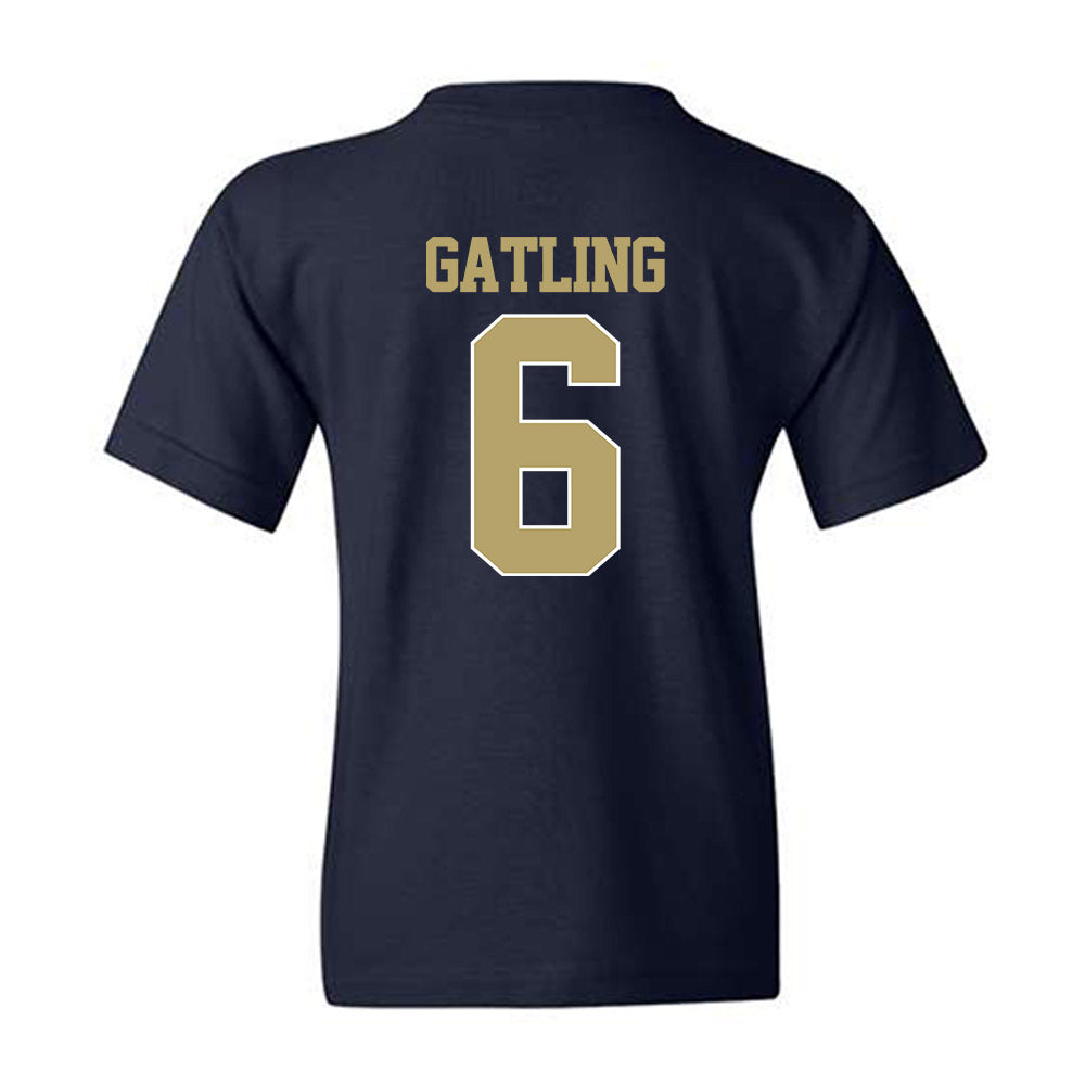 Georgia Tech - NCAA Football : Debron Gatling - Classic Shersey Youth T-Shirt-1