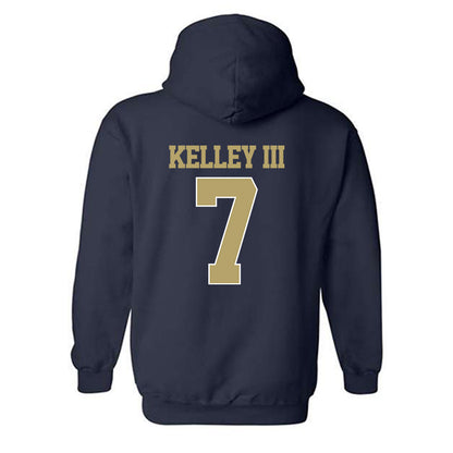 Georgia Tech - NCAA Men's Basketball : Chas Kelley III - Classic Shersey Hooded Sweatshirt-1