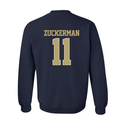 Georgia Tech - NCAA Baseball : Ryan Zuckerman - Classic Shersey Crewneck Sweatshirt-1