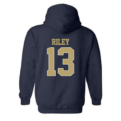 Georgia Tech - NCAA Football : Savion Riley - Classic Shersey Hooded Sweatshirt-1