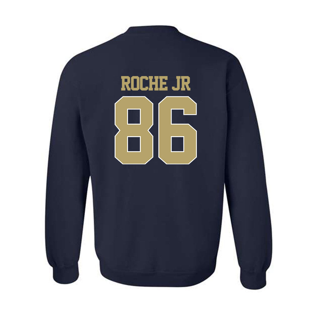 Georgia Tech - NCAA Football : Kevin Roche Jr - Classic Shersey Crewneck Sweatshirt-1