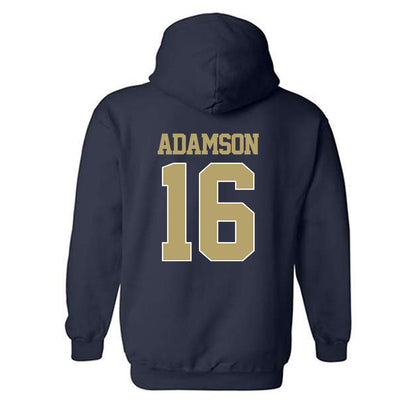Georgia Tech - NCAA Football : Grady Adamson - Classic Shersey Hooded Sweatshirt-1