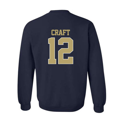 Georgia Tech - NCAA Men's Basketball : Kam Craft - Classic Shersey Crewneck Sweatshirt-1
