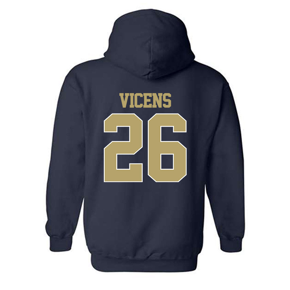 Georgia Tech - NCAA Baseball : Jamie Vicens - Classic Shersey Hooded Sweatshirt-1