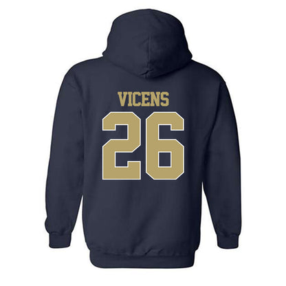 Georgia Tech - NCAA Baseball : Jamie Vicens - Classic Shersey Hooded Sweatshirt-1