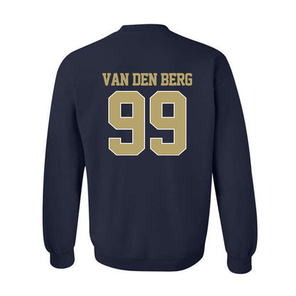 Georgia Tech - NCAA Football : Jordan van den Berg - Classic Shersey Crewneck Sweatshirt