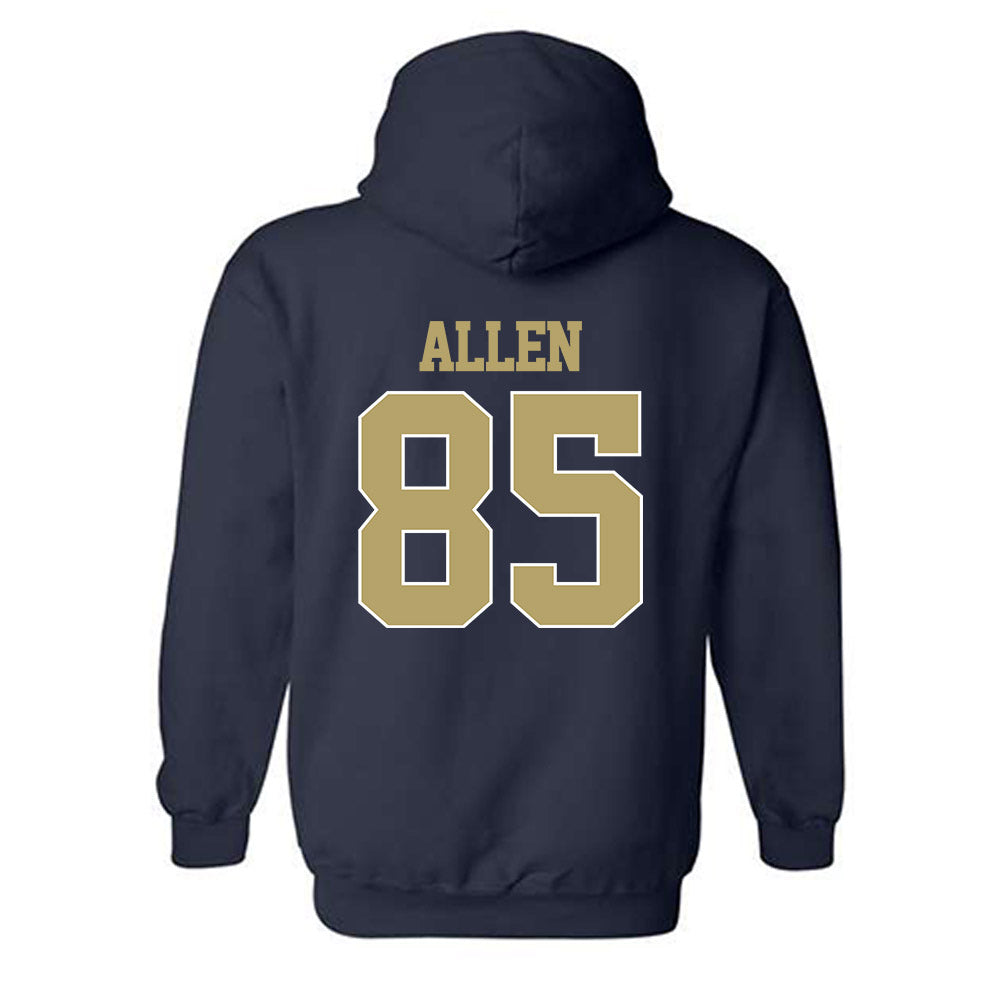 Georgia Tech - NCAA Football : Jordan Allen - Classic Shersey Hooded Sweatshirt-1
