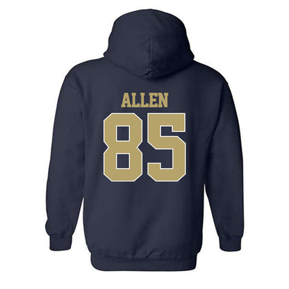 Georgia Tech - NCAA Football : Jordan Allen - Classic Shersey Hooded Sweatshirt-1