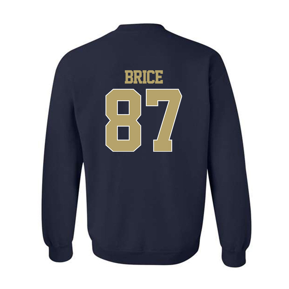Georgia Tech - NCAA Football : Jamauri Brice - Classic Shersey Crewneck Sweatshirt-1
