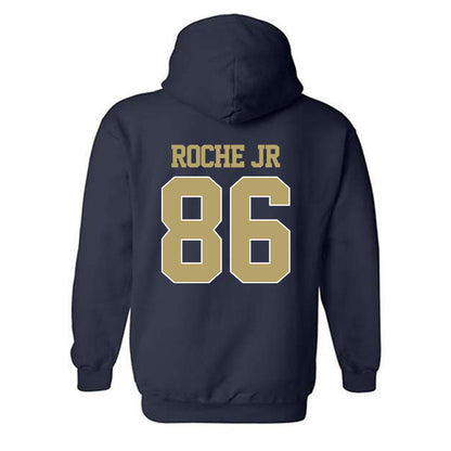 Georgia Tech - NCAA Football : Kevin Roche Jr - Classic Shersey Hooded Sweatshirt-1