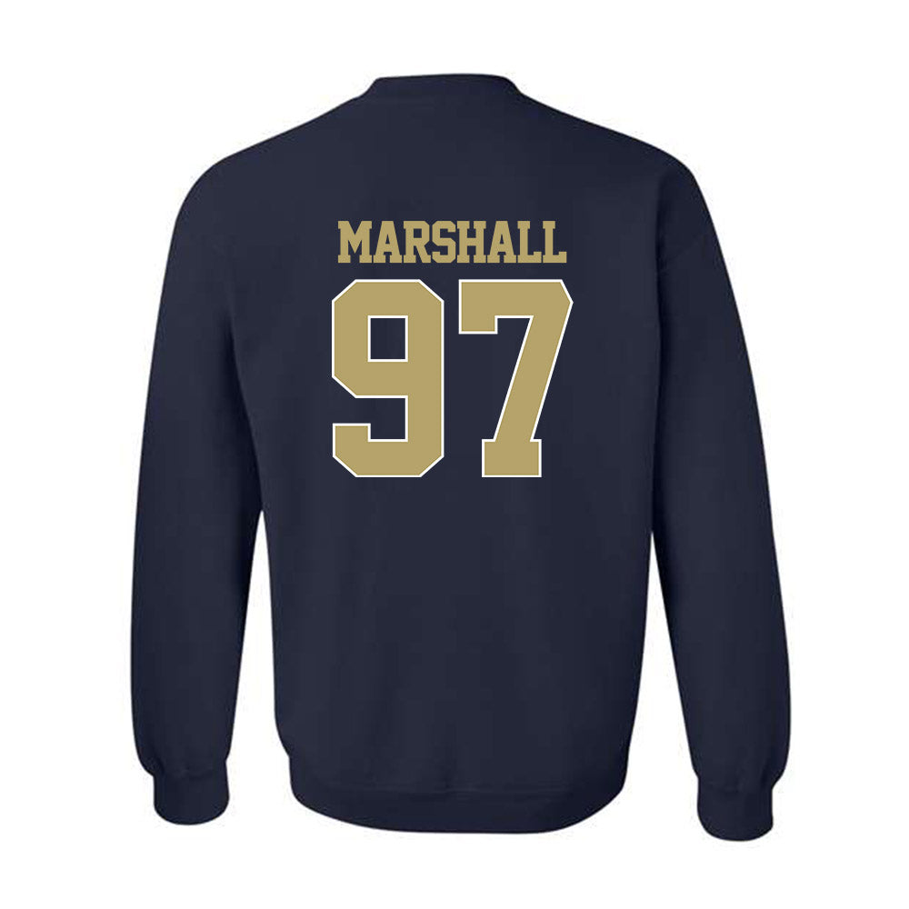 Georgia Tech - NCAA Football : Landen Marshall - Classic Shersey Crewneck Sweatshirt