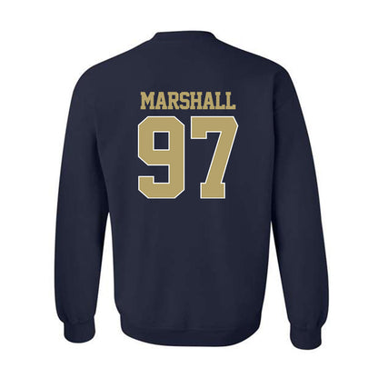 Georgia Tech - NCAA Football : Landen Marshall - Classic Shersey Crewneck Sweatshirt