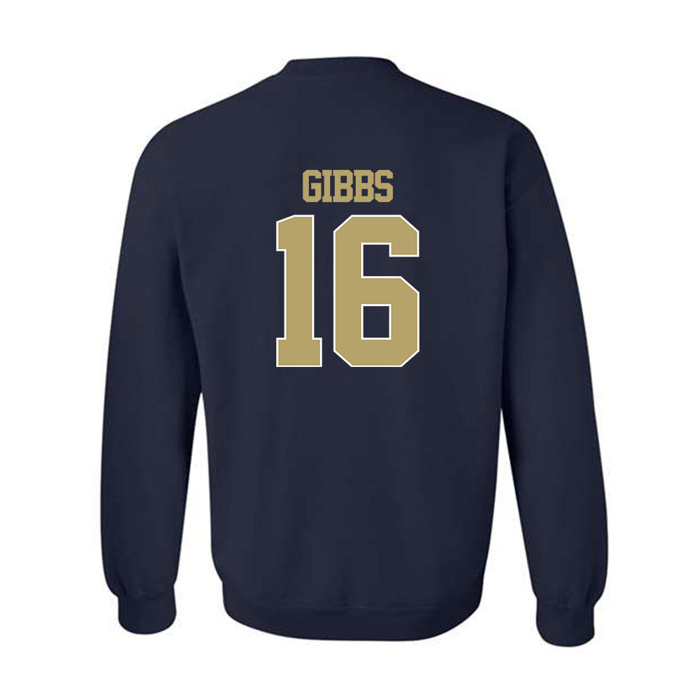 Georgia Tech - NCAA Football : Syeed Gibbs - Classic Shersey Crewneck Sweatshirt