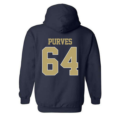 Georgia Tech - NCAA Football : Ryan Purves - Classic Shersey Hooded Sweatshirt