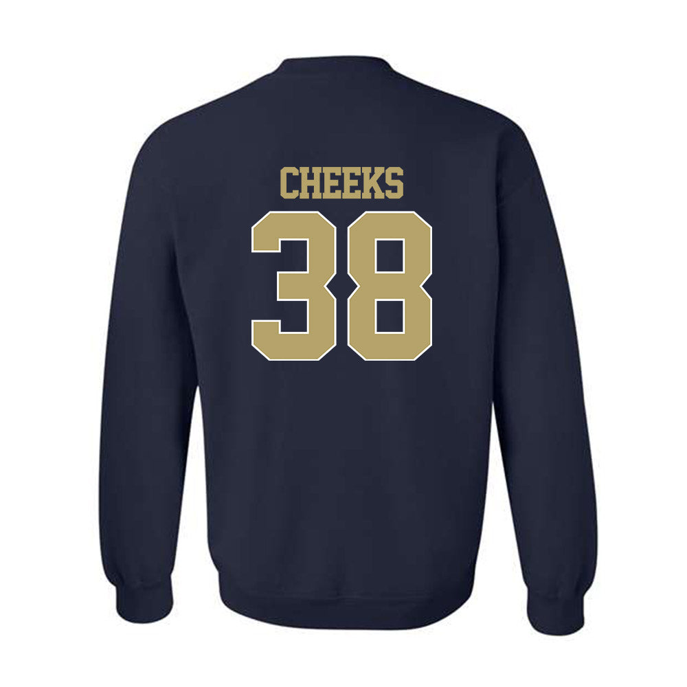 Georgia Tech - NCAA Football : A'J Cheeks - Classic Shersey Crewneck Sweatshirt