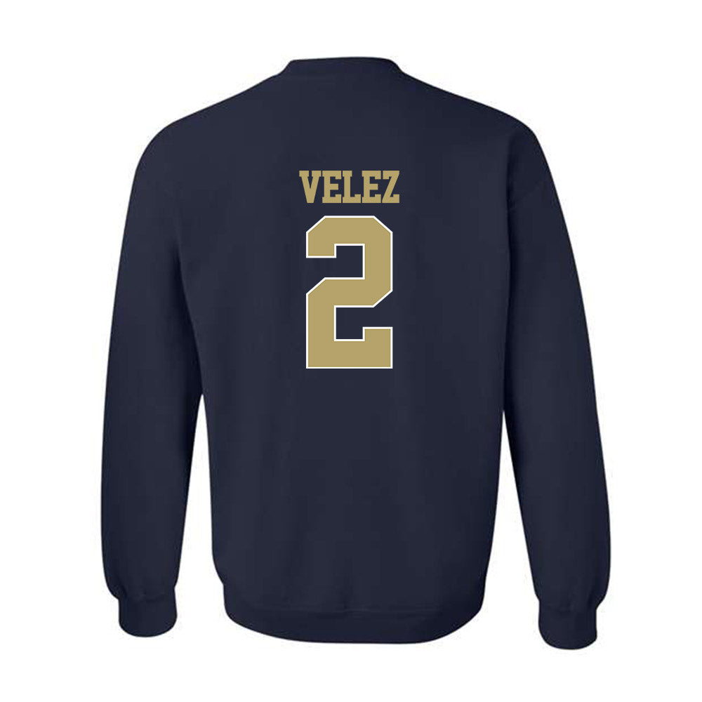 Georgia Tech - NCAA Women's Volleyball : Sofia Velez - Classic Shersey Crewneck Sweatshirt-1