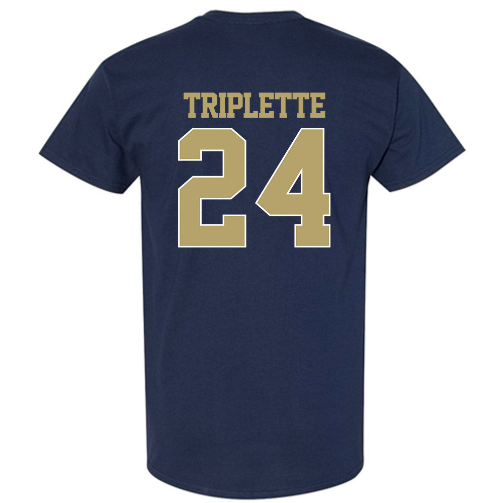 Georgia Tech - NCAA Football : Ronald Triplette - Classic Shersey T-Shirt-1