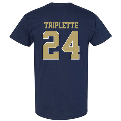 Georgia Tech - NCAA Football : Ronald Triplette - Classic Shersey T-Shirt-1
