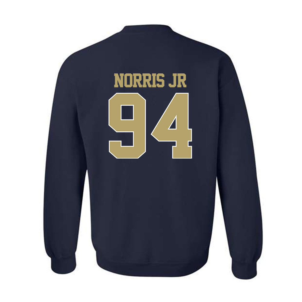 Georgia Tech - NCAA Football : Derry Norris Jr - Classic Shersey Crewneck Sweatshirt-1