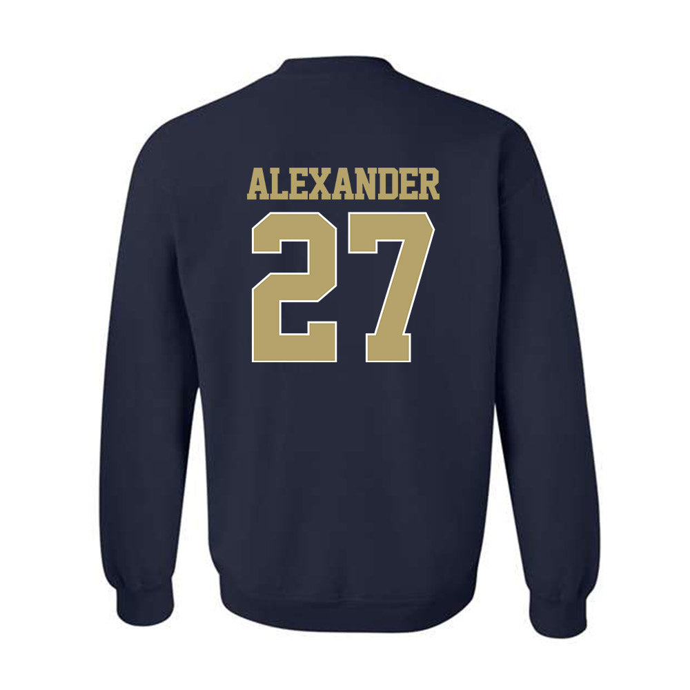 Georgia Tech - NCAA Football : Chad Alexander - Classic Shersey Crewneck Sweatshirt