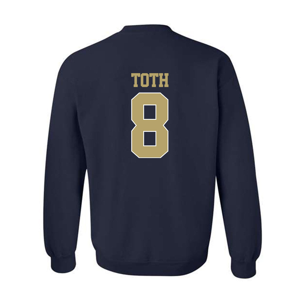 Georgia Tech - NCAA Women's Volleyball : Sara Toth - Classic Shersey Crewneck Sweatshirt-1