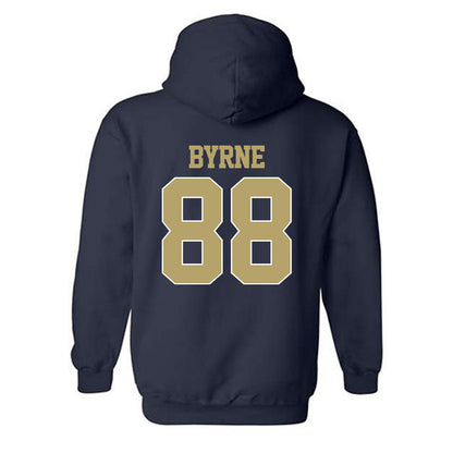 Georgia Tech - NCAA Football : J.T. Byrne - Classic Shersey Hooded Sweatshirt-1