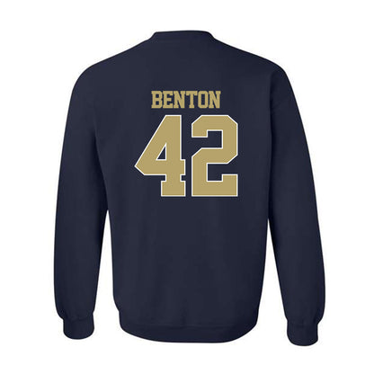 Georgia Tech - NCAA Football : Will Benton - Classic Shersey Crewneck Sweatshirt-1