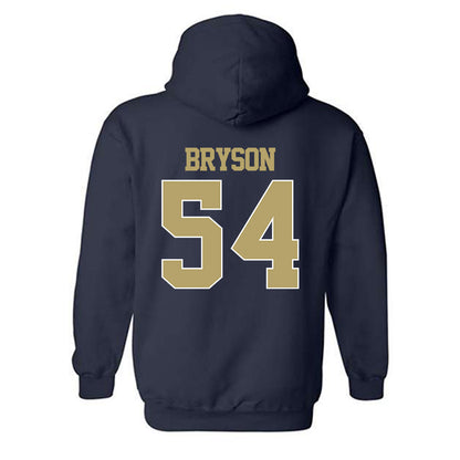 Georgia Tech - NCAA Football : Jimmy Bryson - Classic Shersey Hooded Sweatshirt-1