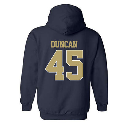 Georgia Tech - NCAA Football : Bayler Duncan - Classic Shersey Hooded Sweatshirt