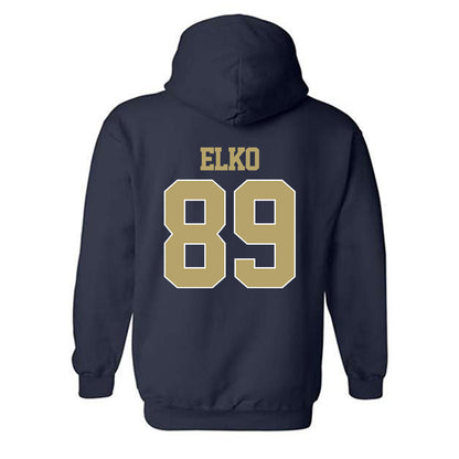 Georgia Tech - NCAA Football : Chris Elko - Classic Shersey Hooded Sweatshirt
