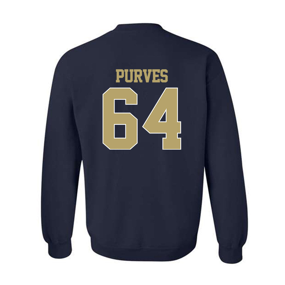 Georgia Tech - NCAA Football : Ryan Purves - Classic Shersey Crewneck Sweatshirt