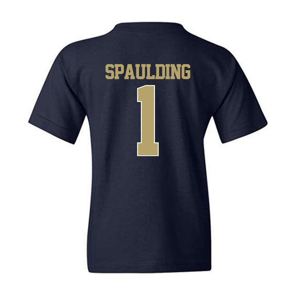 Georgia Tech - NCAA Football : Cayman Spaulding - Classic Shersey Youth T-Shirt-1