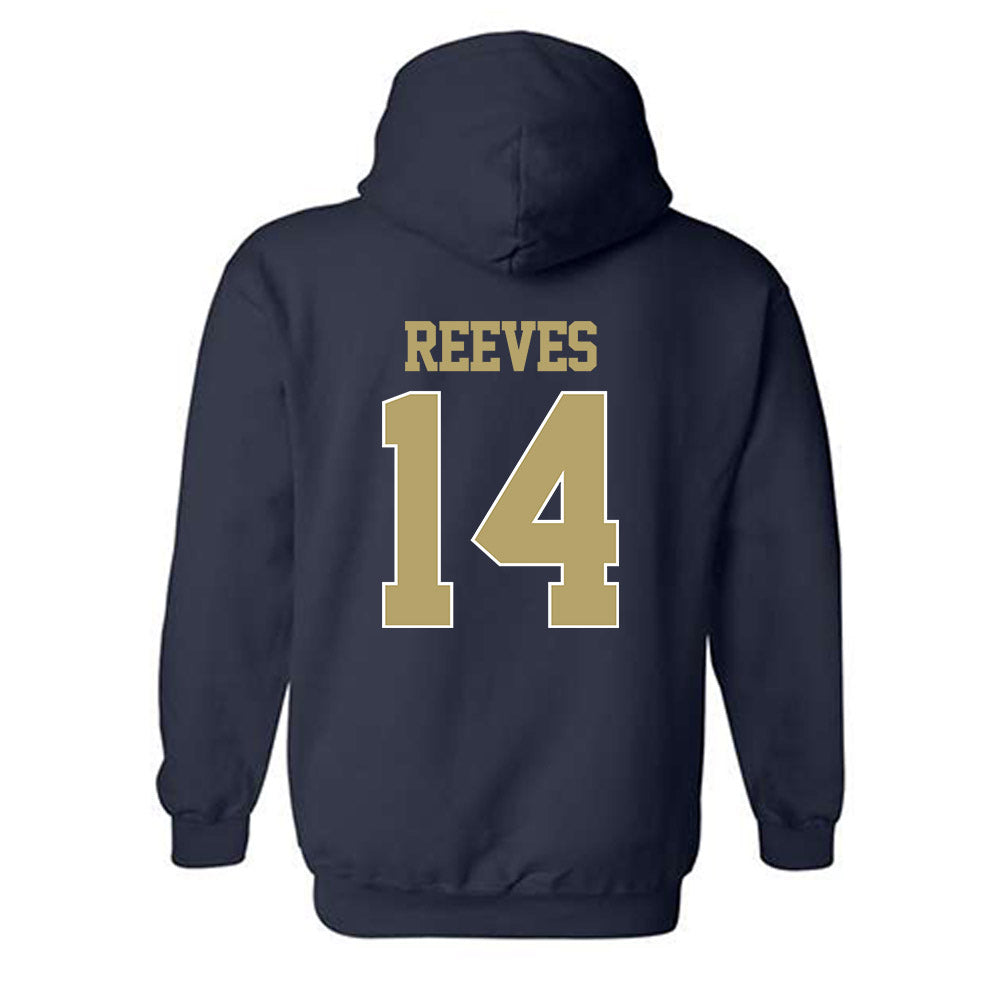 Georgia Tech - NCAA Men's Basketball : Kowacie Reeves - Classic Shersey Hooded Sweatshirt-1